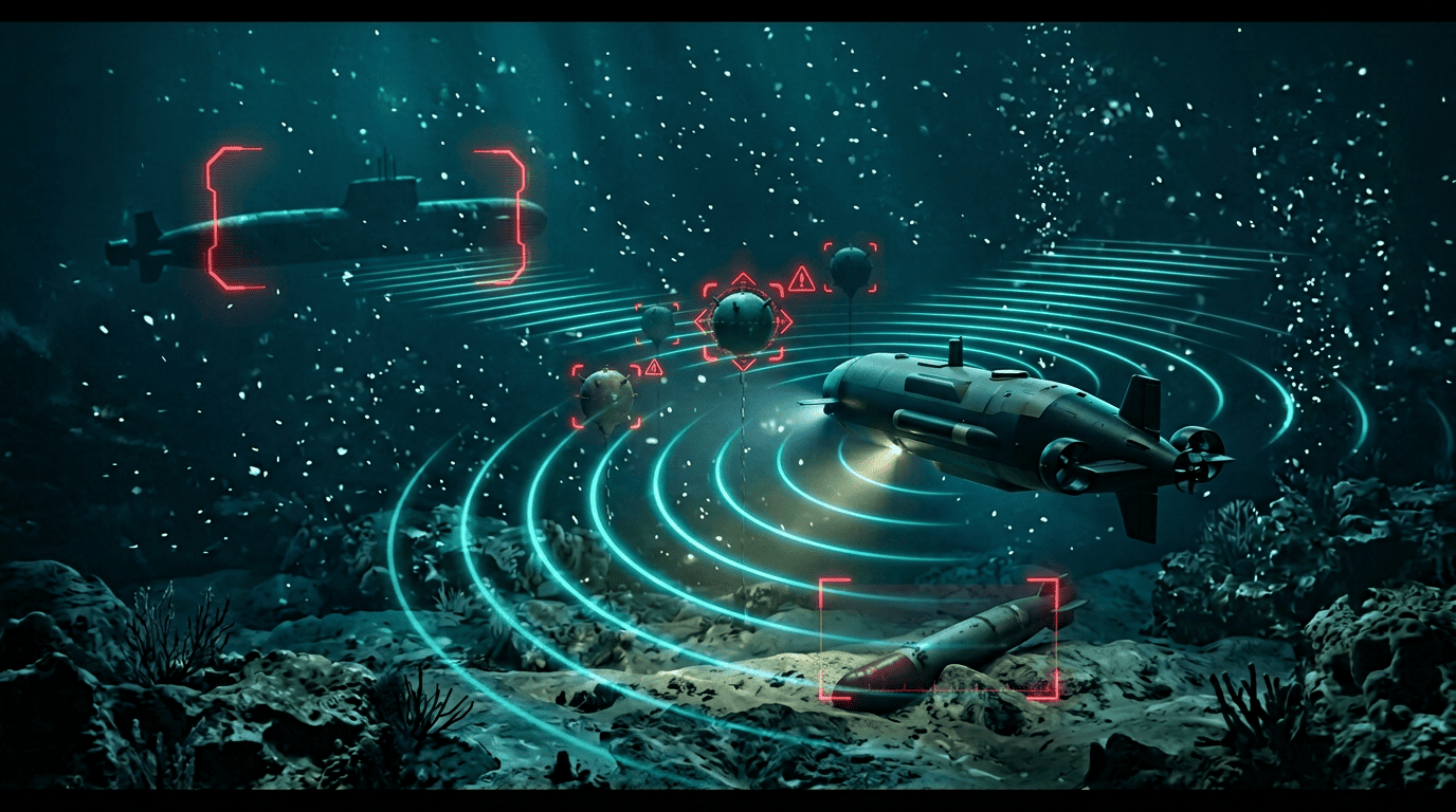 Underwater object detection and situational awareness for naval operations